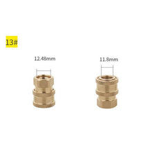 Load image into Gallery viewer, 1/4" Quick Connect Coupler Adapter-Car Clean 1~14# Washing Pressure Washer Connector for Quick Connecting Garden Hose Car Washer