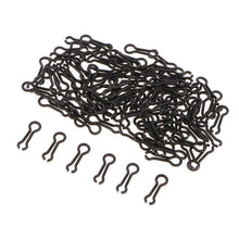 Load image into Gallery viewer, 100pcs Stainless Steel Do It Mould Loops - Sinker Mould Eyes - Lead Making, Size S / L