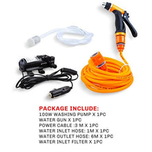 Load image into Gallery viewer, 12V Car Washer Gun Pump Self-priming High Pressure Auto Electric Outdoor Portable Washing Machine Cleaning Device For Car Wash