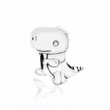 Load image into Gallery viewer, 2019 Autumn Collection 925 Sterling Silver Beads Dino New Cute Buddies Charms fit Original Pandora Bracelets Women DIY Jewelry
