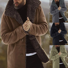 Load image into Gallery viewer, 2019 Men Coat Winter Thicken Warm Men Jacket Fleece Veste Homme Men Parkas Vintage Outwear Windproof Jacket men
