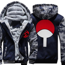 Load image into Gallery viewer, 2019 new Naruto Hoodies Uchiha Syaringan Sweatshirts Hooded men Fashion Hokage Ninjia Cartoon printed jackets thick coats M-5XL