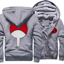 Load image into Gallery viewer, 2019 new Naruto Hoodies Uchiha Syaringan Sweatshirts Hooded men Fashion Hokage Ninjia Cartoon printed jackets thick coats M-5XL