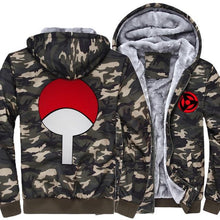 Load image into Gallery viewer, 2019 new Naruto Hoodies Uchiha Syaringan Sweatshirts Hooded men Fashion Hokage Ninjia Cartoon printed jackets thick coats M-5XL