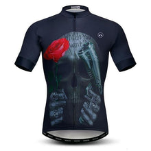 Load image into Gallery viewer, 2020 Cycling Jersey Men's Bike Jerseys Mountain Road MTB Shirts Short Sleeve Maillot Ciclismo Top Summer bicycle clothing skull