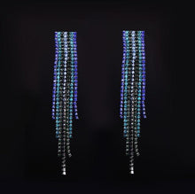 Load image into Gallery viewer, 2020 New Fashion jewelry tassel earrings female crystal from Austrian jewelry hypoallergenic earrings environmental protection