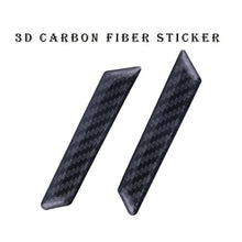 Load image into Gallery viewer, 2Pcs Car Styling Carbon fiber Sticker Lift Wrench Handle Seat Insert Trim Cover For Volkswagen VW Golf 5 6 MK5 MK6 GTI