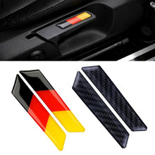 Load image into Gallery viewer, 2Pcs Car Styling Carbon fiber Sticker Lift Wrench Handle Seat Insert Trim Cover For Volkswagen VW Golf 5 6 MK5 MK6 GTI