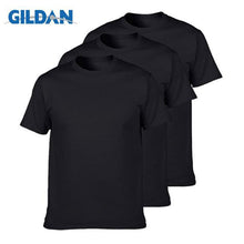 Load image into Gallery viewer, 3Pcs/lot GILDAN T Shirt Men Summer Short Sleeve O neck Mens T-shirt 100% Cotton t shirt Tops Mens Brand tshirt Plus size XS-3XL