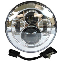 Load image into Gallery viewer, 7inch LED Headlight white DRL, 4.5inch Halo Fog Lights , Adapter Ring For 7inc moto Touring Electra Glide Road King Street Glide