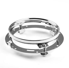 Load image into Gallery viewer, 7inch LED Headlight white DRL, 4.5inch Halo Fog Lights , Adapter Ring For 7inc moto Touring Electra Glide Road King Street Glide