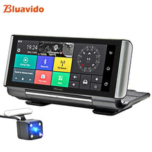 Load image into Gallery viewer, Bluavido 7 Inch 4G Car DVR Camera GPS FHD 1080P Android Dash Cam Navigation ADAS Car Video Recorder Dual Lens Dashboard camera