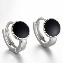 Load image into Gallery viewer, Cellacity Silver 925 Earrings Women Fine Jewelry With Black Gemstones For Charm Lady Female Ear Drops Women Party Gift