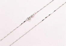 Load image into Gallery viewer, Classic Basic Chain 100% 925 Sterling Silver Lobster Clasp Necklace Chain Fashion Jewelry for Women 40/45CM Snack Chain YNC089