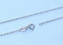 Load image into Gallery viewer, Classic Basic Chain 100% 925 Sterling Silver Lobster Clasp Necklace Chain Fashion Jewelry for Women 40/45CM Snack Chain YNC089