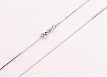 Load image into Gallery viewer, Classic Basic Chain 100% 925 Sterling Silver Lobster Clasp Necklace Chain Fashion Jewelry for Women 40/45CM Snack Chain YNC089