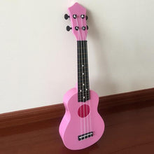 Load image into Gallery viewer, Colorful 21 Inch 4 String Hawaii Guitar Portable Acoustic Ukulele Music Beginner Children Gift Mini Guitar Instrumentos Musicais