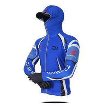 Load image into Gallery viewer, Daiwa Clothes Fishing Shirt Jacket Ice Silk Quick Dry Sports Clothing Sun Protection Face Neck Anti-uv Breathable Fishing Hooded