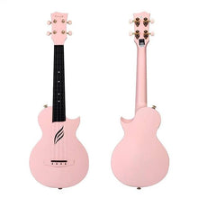 Load image into Gallery viewer, Enya Ukulele Concert NOVA U Carbon Fiber Ukelele Beginner Kit String Instruments Hawaii Mini Guitar with Semi-hard Case Strap