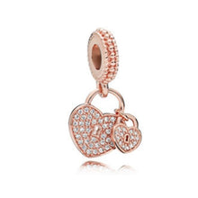 Load image into Gallery viewer, 925 Silver New Original Cartoon Boy Girl Charms Beads Pendant Fit Pandora Bracelets & Necklace For Women DIY Lovers Jeweley