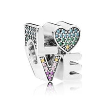 Load image into Gallery viewer, 925 Silver New Original Cartoon Boy Girl Charms Beads Pendant Fit Pandora Bracelets & Necklace For Women DIY Lovers Jeweley