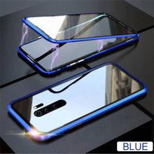 Load image into Gallery viewer, 360 Metal Magnetic Phone Case For Xiaomi Redmi 8 8A Note 8 7 K20 Pro Full Cover Glass Cover For Xiaomi 9 9e 9T CC9e Fliq Cases