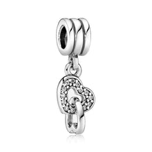 Load image into Gallery viewer, 925 Silver New Original Cartoon Boy Girl Charms Beads Pendant Fit Pandora Bracelets & Necklace For Women DIY Lovers Jeweley