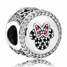 Load image into Gallery viewer, 925 Silver New Original Cartoon Boy Girl Charms Beads Pendant Fit Pandora Bracelets & Necklace For Women DIY Lovers Jeweley