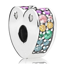 Load image into Gallery viewer, 925 Silver New Original Cartoon Boy Girl Charms Beads Pendant Fit Pandora Bracelets & Necklace For Women DIY Lovers Jeweley