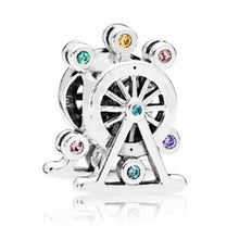 Load image into Gallery viewer, 925 Silver New Original Cartoon Boy Girl Charms Beads Pendant Fit Pandora Bracelets & Necklace For Women DIY Lovers Jeweley