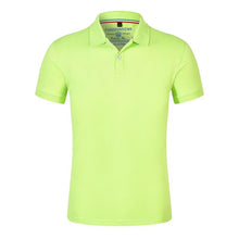 Load image into Gallery viewer, 2019 Polo Shirts Men High Quality Cotton Short Sleeve Shirts Business Casual Solid Summer Sport Jerseys Golf Tennis Black Shirts