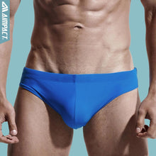 Load image into Gallery viewer, Aimpact Quick Drying Mens Swim Briefs Summer Swimsuit Fashion Swimwear Sexy BeachSurf Board Shorts Swimming Trunks For Men S320