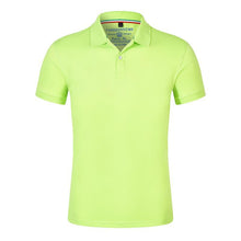 Load image into Gallery viewer, 2019 Polo Shirts Men High Quality Cotton Short Sleeve Shirts Business Casual Solid Summer Sport Jerseys Golf Tennis Black Shirts