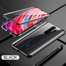 Load image into Gallery viewer, 360 Metal Magnetic Phone Case For Xiaomi Redmi 8 8A Note 8 7 K20 Pro Full Cover Glass Cover For Xiaomi 9 9e 9T CC9e Fliq Cases