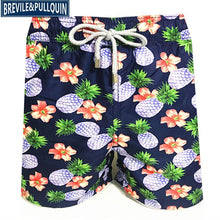 Load image into Gallery viewer, 2020 Brand Brevile pullquin Beach Board Shorts Men Turtles Swimwear Adults Boardshorts Cat Santa Claus Skateboard Man Beachwear