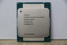 Load image into Gallery viewer, Intel Xeon Processor E5 2678 V3 CPU 2.5G Serve CPU LGA 2011-3 e5-2678 V3 2678V3 PC Desktop processor CPU For X99 motherboard