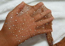 Load image into Gallery viewer, 2019 New Kids Baby Girl Rhinestone Fishnet Stockings Children Girl Mesh Pantyhose Sequins Pearl Hollow Out Tights Girl Stockings