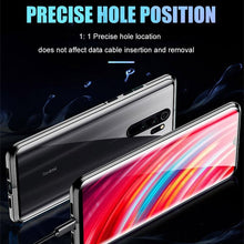 Load image into Gallery viewer, 360 Metal Magnetic Phone Case For Xiaomi Redmi 8 8A Note 8 7 K20 Pro Full Cover Glass Cover For Xiaomi 9 9e 9T CC9e Fliq Cases