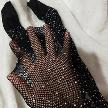 Load image into Gallery viewer, 2019 New Kids Baby Girl Rhinestone Fishnet Stockings Children Girl Mesh Pantyhose Sequins Pearl Hollow Out Tights Girl Stockings