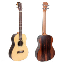 Load image into Gallery viewer, Kmise Baritone Ukulele Solid Spruce 30 inch Ukelele Uke 4 String Hawaii Guitar