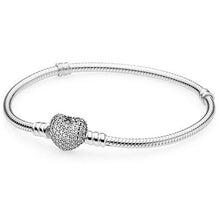 Load image into Gallery viewer, LIDU 100%925 Sterling Silver High Quality Pandoras Heart Heart Classic Bracelet For Free Gift Delivery To Friends