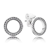 Load image into Gallery viewer, LIDU Is 100%925 Pure Silver And High Quality 2019 New Pandoras Magnolia Studs Free Gift Delivery Factory Wholesale