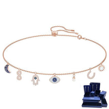 Load image into Gallery viewer, LIDUHigh Quality Fashion Exquisite Eye And Palm Design Pendant Necklace Gift To Friends Free Mail Manufacturers Wholesale