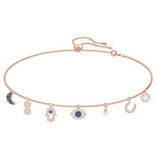 Load image into Gallery viewer, LIDUHigh Quality Fashion Exquisite Eye And Palm Design Pendant Necklace Gift To Friends Free Mail Manufacturers Wholesale