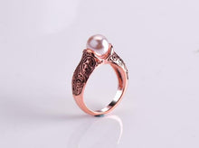 Load image into Gallery viewer, NEW Korean Fashion High Quality Pearl Ring for Men and Women Leisure/Travel/Office Jewelry Birthday Party Gift Retro Jewelry