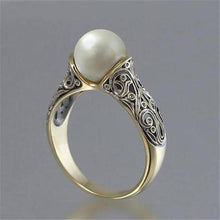 Load image into Gallery viewer, NEW Korean Fashion High Quality Pearl Ring for Men and Women Leisure/Travel/Office Jewelry Birthday Party Gift Retro Jewelry
