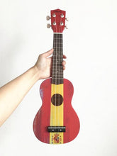 Load image into Gallery viewer, National flag Decal pattern soprano 21 inch beginner wholesale price ukulele