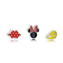 Load image into Gallery viewer, PDB 05 Silver 925 FLOATING LOCKET Small Charm Stored Infinite Small Charm Combination Series Double Heart Unlimited Series