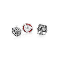 Load image into Gallery viewer, PDB 05 Silver 925 FLOATING LOCKET Small Charm Stored Infinite Small Charm Combination Series Double Heart Unlimited Series