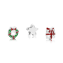 Load image into Gallery viewer, PDB 05 Silver 925 FLOATING LOCKET Small Charm Stored Infinite Small Charm Combination Series Double Heart Unlimited Series